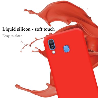 Samsung Galaxy A40 Cover Etui Case (Rød)