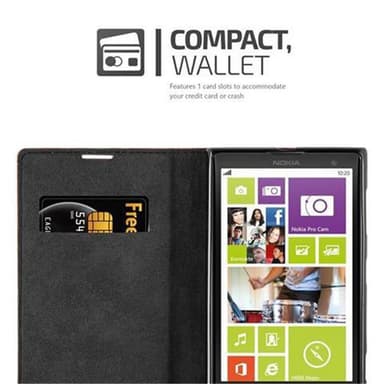 Nokia Lumia 1020 Cover Etui Case (Brun)