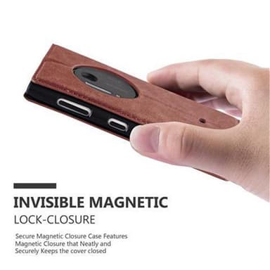 Nokia Lumia 1020 Cover Etui Case (Brun)
