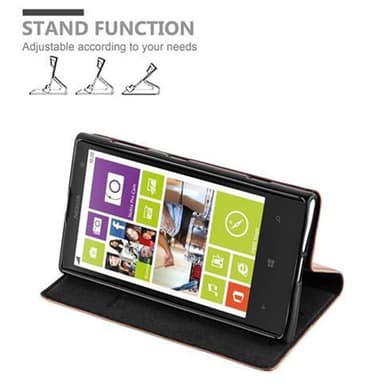 Nokia Lumia 1020 Cover Etui Case (Brun)