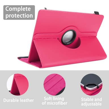 Lenovo Smart Tab (10.1 tomme) Pungetui Cover (Lyserød)