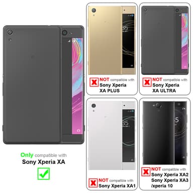 Sony Xperia XA Cover Etui Case (Rød)