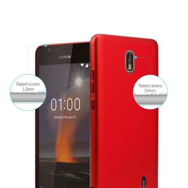 Nokia 1 2018 Cover Etui Case (Rød)