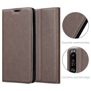 Sony Xperia 1 III Cover Etui Case (Brun)