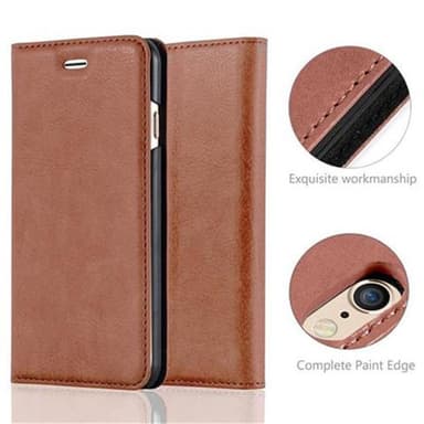 iPhone 6 / 6S Cover Etui Case (Brun)