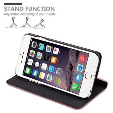 iPhone 6 / 6S Cover Etui Case (Brun)