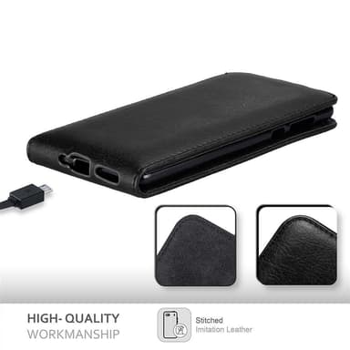 Nokia 5 2017 Pungetui Flip Cover (Sort)