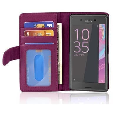 Sony Xperia X PERFORMANCE Pungetui Cover (Lilla)