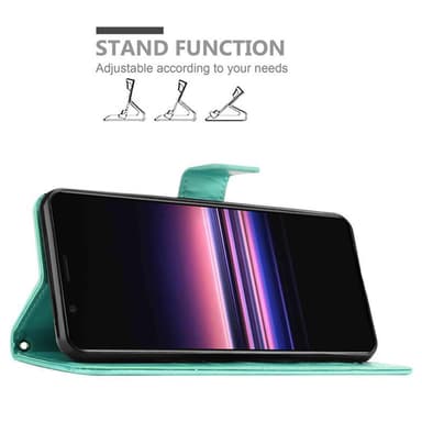 Sony Xperia 5 Pungetui Cover Case (Turkis)