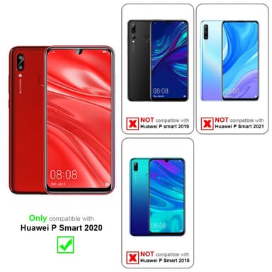 Huawei P SMART 2020 3x Skærmbeskytter Beskyttelsesglas