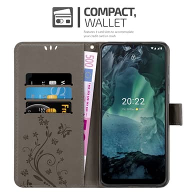 Nokia G11 / G21 Pungetui Cover Case (Grå)