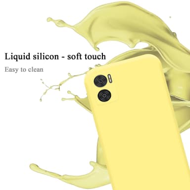 Motorola MOTO E22 / E22i Cover Etui Case (Gul)