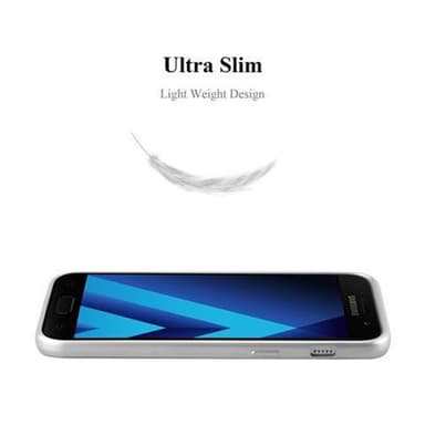 Samsung Galaxy A3 2017 Cover Etui Case (Sølv)