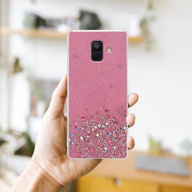 Samsung Galaxy A6 2018 Cover Etui Case (Lyserød)