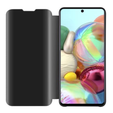 Samsung Galaxy A71 4G Pungetui Cover Case (Sort)