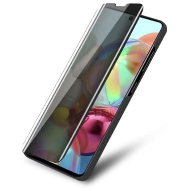 Samsung Galaxy A71 4G Pungetui Cover Case (Sort)