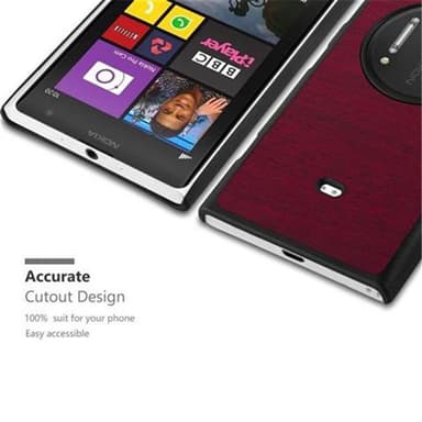 Nokia Lumia 1020 Etui Case Cover (Rød)