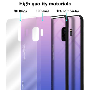 Cover Samsung Galaxy S9 Etui Case (Sort)