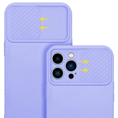 iPhone 13 PRO MAX Cover Etui Case (Lilla)