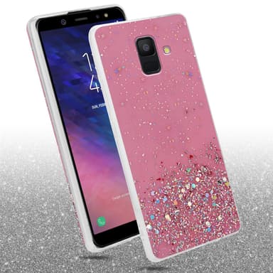 Samsung Galaxy A6 2018 Cover Etui Case (Lyserød)