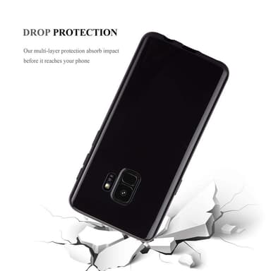 Samsung Galaxy S9 Cover TPU Etui (Sort)