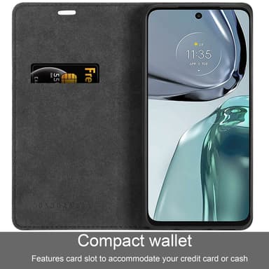 Motorola MOTO G62 5G Cover Etui Case (Sort)