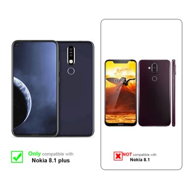 Etui Cover till Nokia 8.1 PLUS Universell