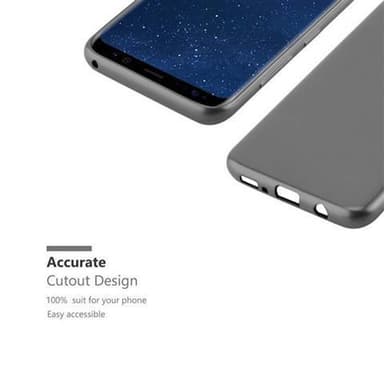 Samsung Galaxy S8 PLUS Cover Etui Case (Grå)