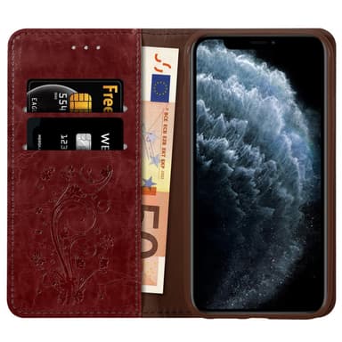 iPhone 11 PRO Pungetui Cover Case (Rød)