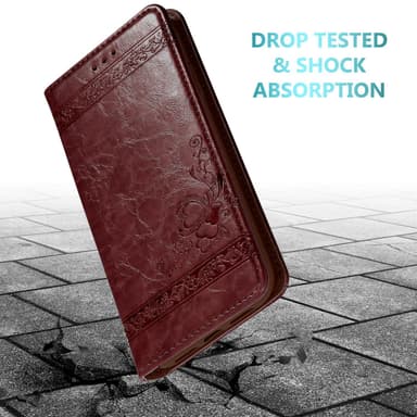 iPhone 11 PRO Pungetui Cover Case (Rød)