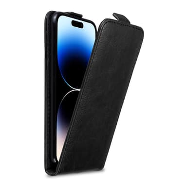 iPhone 14 PRO MAX Pungetui Flip Cover (Sort)
