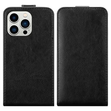 iPhone 14 PRO MAX Pungetui Flip Cover (Sort)