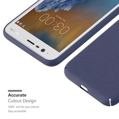 Nokia 3 2017 Cover Etui Case (Blå)