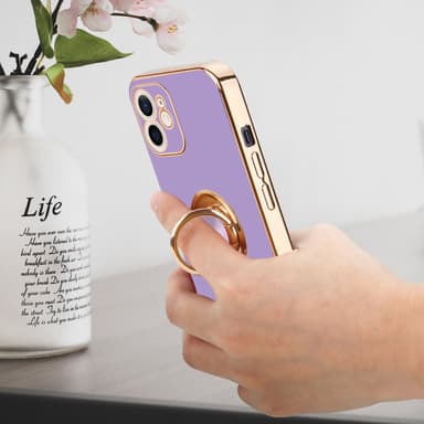 iPhone 12 MINI Cover Etui Case (Lilla)