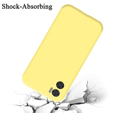 Motorola MOTO E22 / E22i Cover Etui Case (Gul)