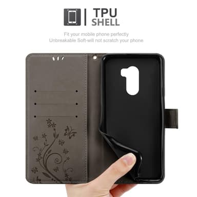 Xiaomi Pocophone F1 Pungetui Cover Case (Grå)