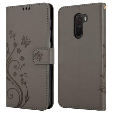 Xiaomi Pocophone F1 Pungetui Cover Case (Grå)