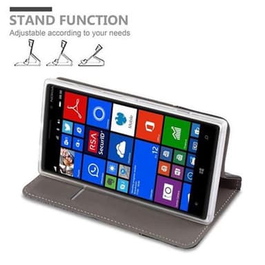 Nokia Lumia 830 Pungetui Cover Case (Grå)
