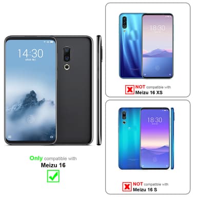 MEIZU 16 Skærmbeskytter Beskyttelsesglas