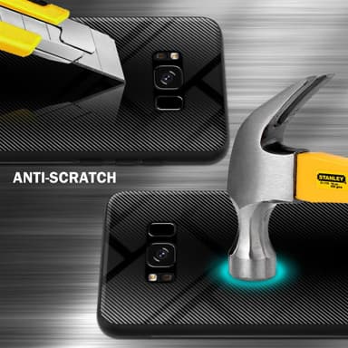 Cover Samsung Galaxy S8 Etui Case (Sort)