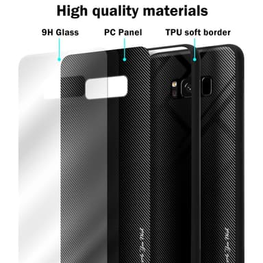 Cover Samsung Galaxy S8 Etui Case (Sort)