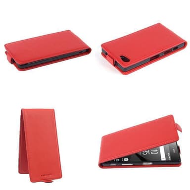 Sony Xperia Z5 PREMIUM Pungetui Flip Cover (Rød)
