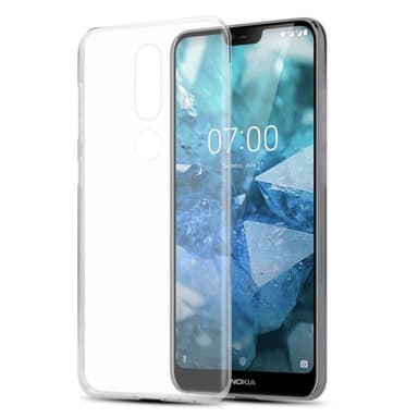 Nokia 7.1 Cover TPU Etui (Gennemsigtig)