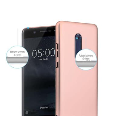 Nokia 5 2017 Cover Etui Case (Lyserød)