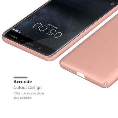 Nokia 5 2017 Cover Etui Case (Lyserød)
