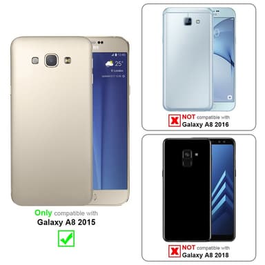 Samsung Galaxy A8 2015 Cover Etui Case (Rød)