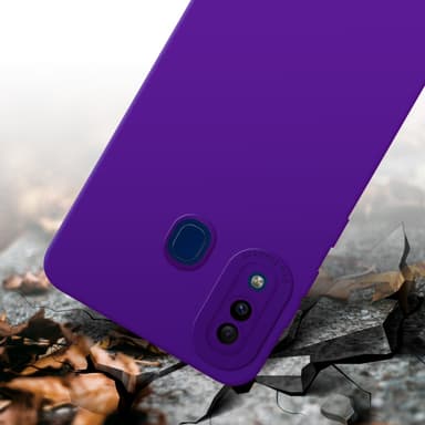 Samsung Galaxy A20 / A30 / M10s Cover Etui Case (Lilla)