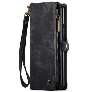 Samsung Galaxy Z Fold6 5G CASEME Multikortspor Stativ Telefondæksel - Sort