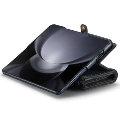 Samsung Galaxy Z Fold6 5G CASEME Multikortspor Stativ Telefondæksel - Sort