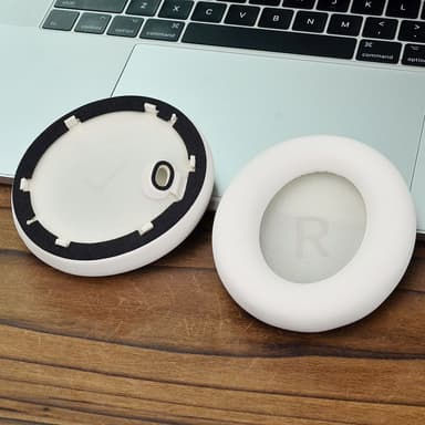 Udskiftningspuder til ørepuder, der er kompatible med Anker Space One høreværn Beige